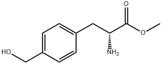 METHYL (2R)-2-AMINO-3-[4-(HYDROXYMETHYL)PHENYL]PROPANOATE Structure