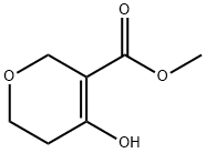 2H-Pyran-3-carboxylic acid, 5,6-dihydro-4-hydroxy-, methyl ester Structure