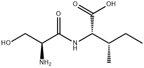 L-Isoleucine, L-seryl- Structure