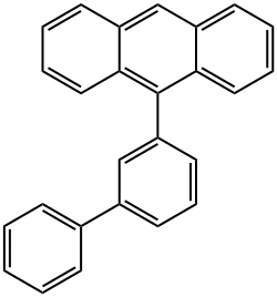 Anthracene, 9-[1,1'-biphenyl]-3-yl- 구조식 이미지