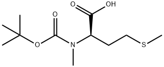 D-Methionine, N-[(1,1-dimethylethoxy)carbonyl]-N-methyl- Structure