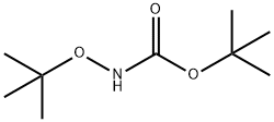 Carbamic acid, N-(1,1-dimethylethoxy)-, 1,1-dimethylethyl ester Structure