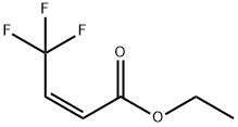 2-Butenoic acid, 4,4,4-trifluoro-, ethyl ester, (2Z)- Structure