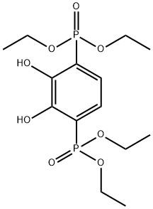 Phosphonic acid, (2,3-dihydroxy-1,4-phenylene)bis-, tetraethyl ester (9CI) Structure