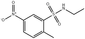 N-Ethyl-2-methyl-5-nitrobenzenesulfonamide 구조식 이미지