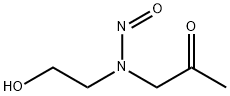 2-Propanone, 1-[(2-hydroxyethyl)nitrosoamino]- Structure