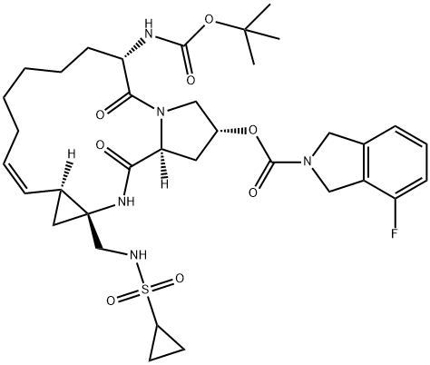 Danoprevir (RG7227/ITMN-191) Structure