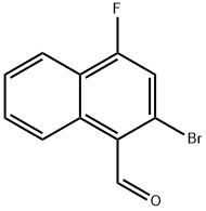 2-bromo-4-fluoro-1-naphthaldehyde 구조식 이미지