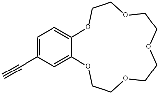 4'-에티닐벤조-15-크라운-5 구조식 이미지