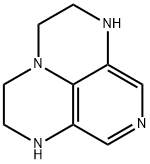 1H,4H-1,3a,6,8-Tetraazaphenalene, 2,3,5,6-tetrahydro- Structure