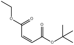 (2Z)-1-(1,1-Dimethylethyl)-2-butenedioic Acid 4-Ethyl Ester Structure