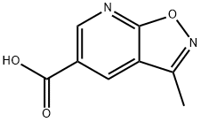 Isoxazolo[5,4-b]pyridine-5-carboxylic acid, 3-methyl- Structure