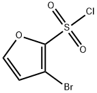 3-bromofuran-2-sulfonyl chloride 구조식 이미지