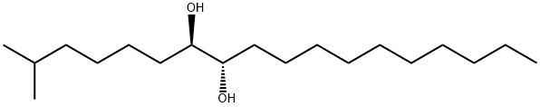 7,8-Octadecanediol, 2-methyl-, (7R,8S)- Structure