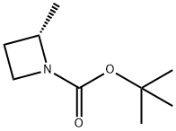 1-Azetidinecarboxylic acid, 2-methyl-, 1,1-dimethylethyl ester, (2S)- Structure