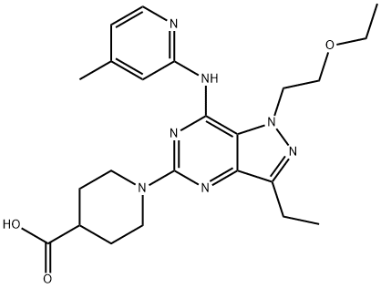 PDE5 inhibitor 42 Structure