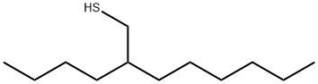 1-Octanethiol, 2-butyl- 구조식 이미지