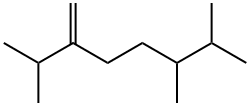 Octane, 2,3,7-trimethyl-6-methylene- 구조식 이미지
