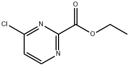 2-Pyrimidinecarboxylic acid, 4-chloro-, ethyl ester Structure