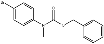 benzyl N-(4-bromophenyl)-N-methylcarbamate Structure