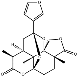 (-)-Saudin Structure