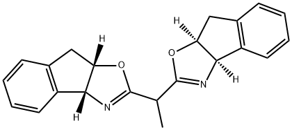 8H-Indeno[1,2-d]oxazole, 2,2'-ethylidenebis[3a,8a-dihydro-, (3aR,3'aR,8aS,8'aS)- Structure