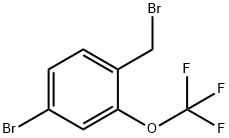 4-nitro-2-(trifluoromethoxy)benzyl bromide 구조식 이미지