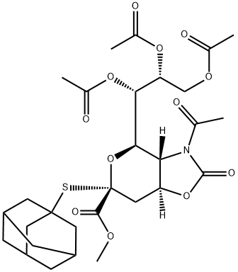 956107-32-7 Methyl (1-Adamantanyl 5-acetamido-7,8,9-tri-O-acetyl-5-N,4- O-carbonyl-3,5-dideoxy-2-thio-D-glycero-a-D-galacto-non-2-ulopyranoside) onate