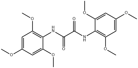 N,N'-Bis(2,4,6-trimethoxyphenyl)oxalamide (BTMPO) 구조식 이미지