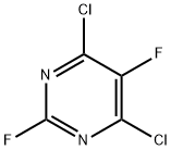 4,6-Dichloro-2,5-difluoropyrimidine Structure