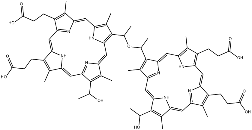 Dihematoporphyrin Ether Structure