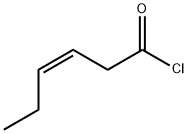 3-Hexenoyl chloride, (3Z)- 구조식 이미지