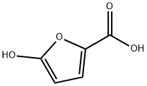 2-Furancarboxylic acid, 5-hydroxy- Structure