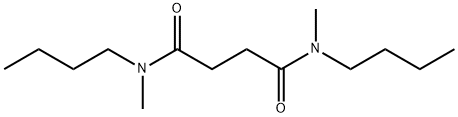 Butanediamide, N1,N4-dibutyl-N1,N4-dimethyl- Structure