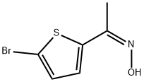 Ethanone, 1-(5-bromo-2-thienyl)-, oxime, (1Z)- Structure