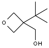 3-Oxetanemethanol, 3-(1,1-dimethylethyl)- Structure