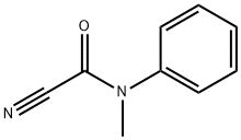 Carbonocyanidic amide, N-methyl-N-phenyl- 구조식 이미지
