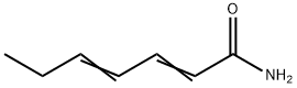 hepta-2,4-dienamide Structure