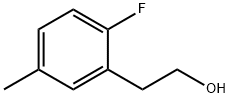 Benzeneethanol, 2-fluoro-5-methyl- Structure