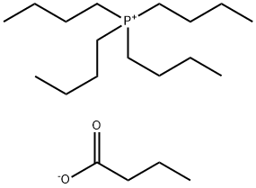 Phosphonium, tetrabutyl-, butanoate (1:1) Structure