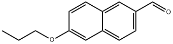 2-Naphthalenecarboxaldehyde, 6-propoxy- 구조식 이미지