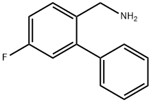 [1,1'-Biphenyl]-2-methanamine, 5-fluoro- 구조식 이미지