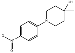 4-Piperidinol, 4-methyl-1-(4-nitrophenyl)- Structure