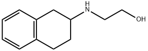 Ethanol, 2-[(1,2,3,4-tetrahydro-2-naphthalenyl)amino]- 구조식 이미지
