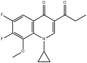 Moxifloxacin Impurity 46 Structure