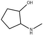 2-(Methylamino)cyclopentanol Structure