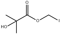 Propanoic acid, 2-hydroxy-2-methyl-, iodomethyl ester Structure