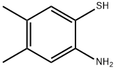 Benzenethiol, 2-amino-4,5-dimethyl- Structure