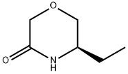 3-Morpholinone, 5-ethyl-, (5R)- Structure