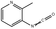 Pyridine, 3-isocyanato-2-methyl- 구조식 이미지